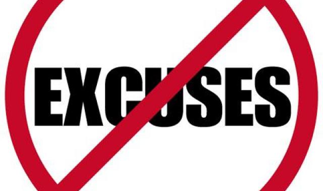 NO EXCUSES